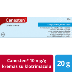 Canesten 10 mg/g kremas 20g