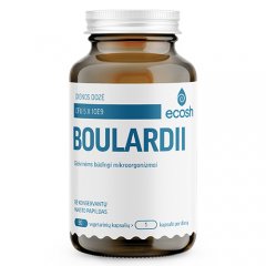 Gyvybngosios bakterijos ECOSH BOULARDII, 250 mg, 90 kapsulių