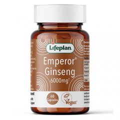 Emperor Ginseng for him LIFEPLAN, 24 g, 60 kapsulių