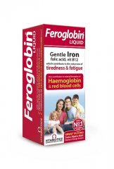 Geležies sirupas FEROGLOBIN, 200 ml