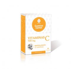 Vitaminas C 500 mg kramtomosios tabletės, N40