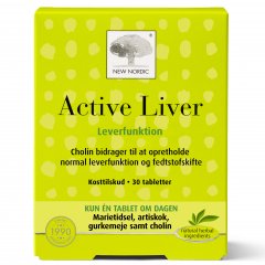 Kepenims NEW NORDIC ACTIVE LIVER, 30 tab.