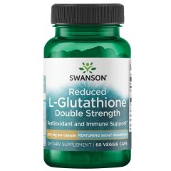 L-Glutationas ( Redukuotas) SWANSON, 200 mg, 60 kaps.