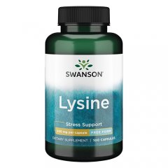 L-Lizinas SWANSON, 500 mg, 100 kapsulių