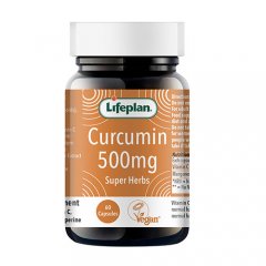 Kurkuminas LIFEPLAN, 500 mg, 60 kapsulių