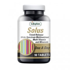 Solus multivitaminai LIFEPLAN, 90 tablečių