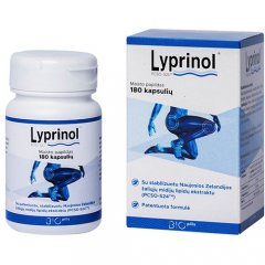 Sąnariams LYPRINOL 255 mg, 180 kaps.