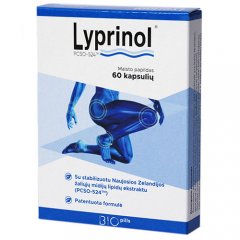 Sąnariams LYPRINOL 255 mg, 60 kaps.