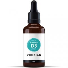 Vitaminas D3 2000IU VIRIDIAN, 50 ml