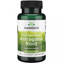 Astragalus SWANSON, 470 mg, 100 kapsulių