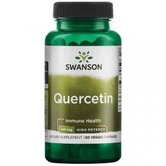Kverceteinas SWANSON, 475 mg, 60 kapsulių