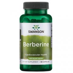 Berberinas (natūralus) SWANSON, 60 kapsulių