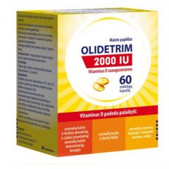 Kaulams, imunitetui OLIDETRIM 2000 TV, 60 vnt.