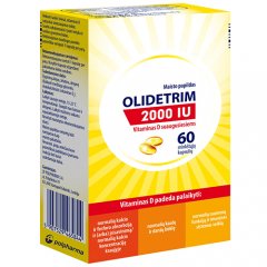 Kaulams, imunitetui OLIDETRIM 2000 TV, 60 vnt.