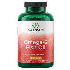 Omega - 3 žuvų taukai SWANSON, 1000 mg, 150 kapsulių