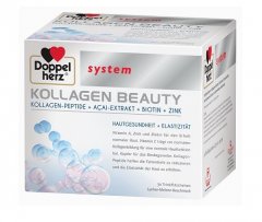 Kolagenas DOPPELHERZ SYSTEM KOLLAGEN BEAUTY, 25 ml, 30 vnt. 