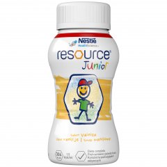 Medicininis vanilės skonio gėrimas RESOURCE JUNIOR, 4x200ml