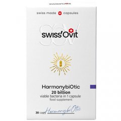 Gerosios bakterijos SWISSOVIT HARMONYBIOTIC, 30 kaps.