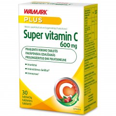 Super vitaminas C, 600 mg tabletės, N30