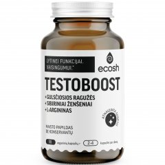 Pajėgumui ir vaisingumui ECOSH TESTOBOOST, 90 kaps.