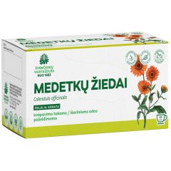 Medetkų žiedai, žolelių arbata, 1.2 g, N24 (AC) Medetkų žiedai, žolelių arbata, 1.2 g, N24 (AC)