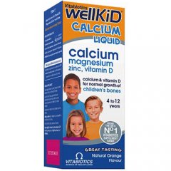 Wellkid Calcium sirupas, 150 ml