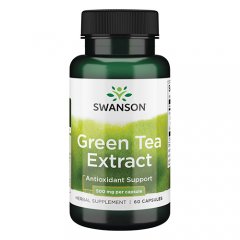 Žaliosios arbatos ekstraktas SWANSON, 60 kaps.