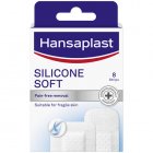 Minkšti silikono pleistrai HANSAPLAST SILICONE SOFT, 8 vnt.