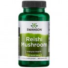 Reishi SWANSON, 600 mg, 60 kapsulių