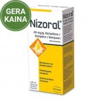 Grybelinių infekcinių odos ligų gydymui NIZORAL 20 mg/ml, 100 ml šampūno