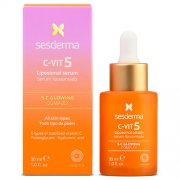 Praturtintas net 5 skirtingomis stabiliomis vitamino C formomis Liposominis veido serumas SESDERMA C-VIT 5, 30 ml | Mano Vaistinė Praturtintas net 5 skirtingomis stabiliomis vitamino C formomis Liposominis veido serumas SESDERMA C-VIT 5, 30 ml | Mano Vaistinė