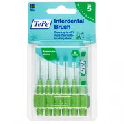 Interdental brushes Putty brushes 0.8 mm, green, N6 | Mano Vaistinė Interdental brushes Putty brushes 0.8 mm, green, N6 | Mano Vaistinė