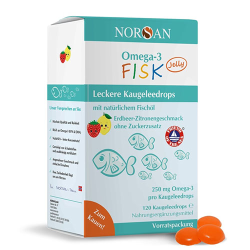 norsan omega 3 fisk jelly 120